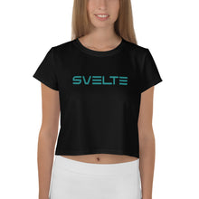 Load image into Gallery viewer, All-Over Print Crop Tee