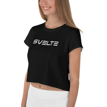 Load image into Gallery viewer, All-Over Print Crop Tee
