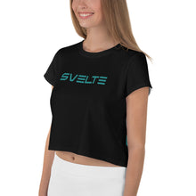 Load image into Gallery viewer, All-Over Print Crop Tee
