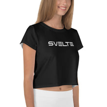 Load image into Gallery viewer, All-Over Print Crop Tee
